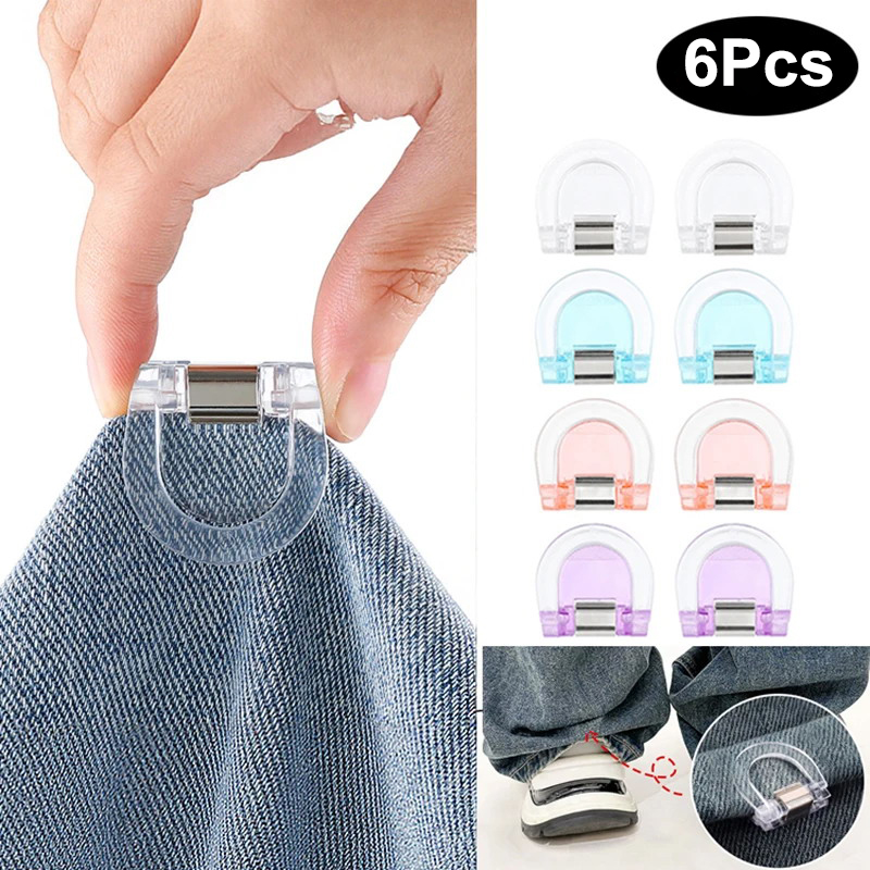 Sewing Hemming - مشابك ملابس لقص أرجل السراويل، تثبيت
