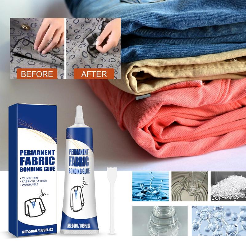 Fabric Glue Bond - واضح لاصق قوي مقاوم للماء الغراء
