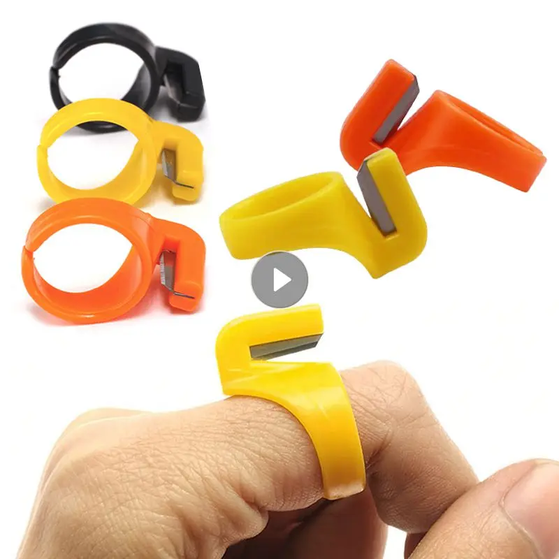 Sewing Thimble Metal - إصبع شفرة إبرة الحرفية البلاستيك كشتبان
