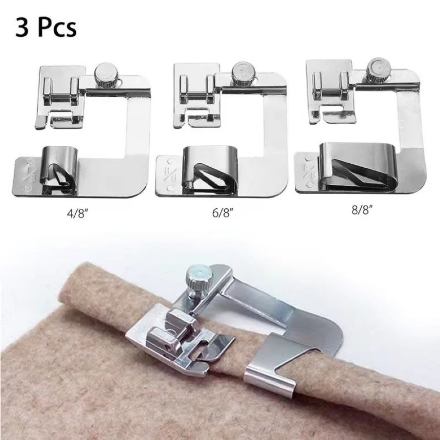 Sewing Hemming - 1-3 قطع أقدام ماكينة الخياطة المنزلية