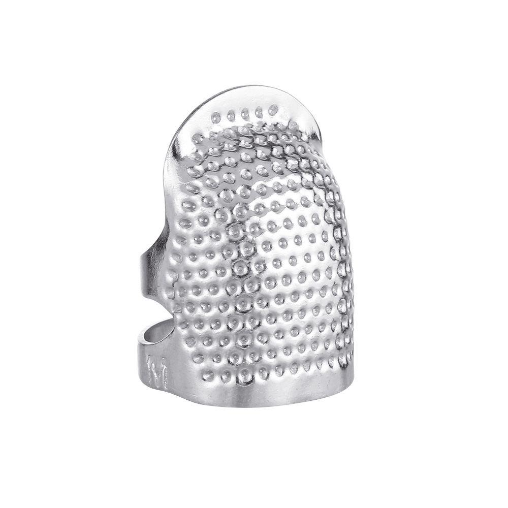 Sewing Thimble Metal - إكسسوارات خياطة، واقي أصابع معدني ذهبي