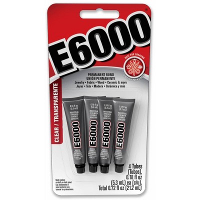Fabric Glue Bond - لاصق شفاف 4 عبوات مقاوم للماء