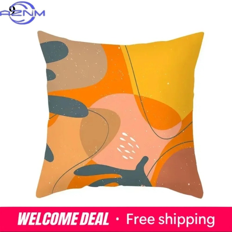غطاء وسادة بوهو برتقالي بتصميم - مراجعة Century Textile & Sewing Supply Photos وسعره