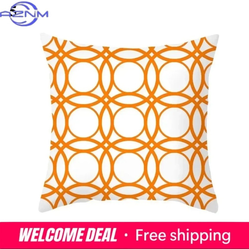 غطاء وسادة بوهو برتقالي بتصميم - مراجعة Century Textile & Sewing Supply Photos وسعره