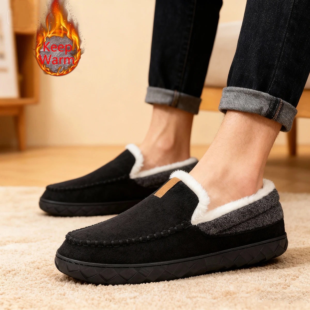 شبشب رجالي الخياطة المنزلية أف - مراجعة Sewing Fleece وسعره