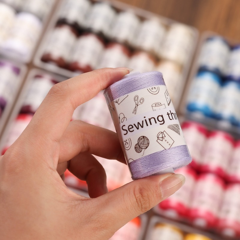 مجموعة خيوط خياطة متعددة الألو - مراجعة Sewing Thread Production وسعره