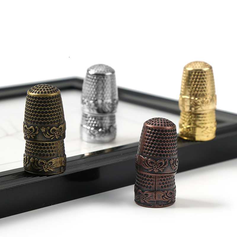 الرجعية الاصبع حامي العتيقة كش - مراجعة Sewing Thimble Metal وسعره