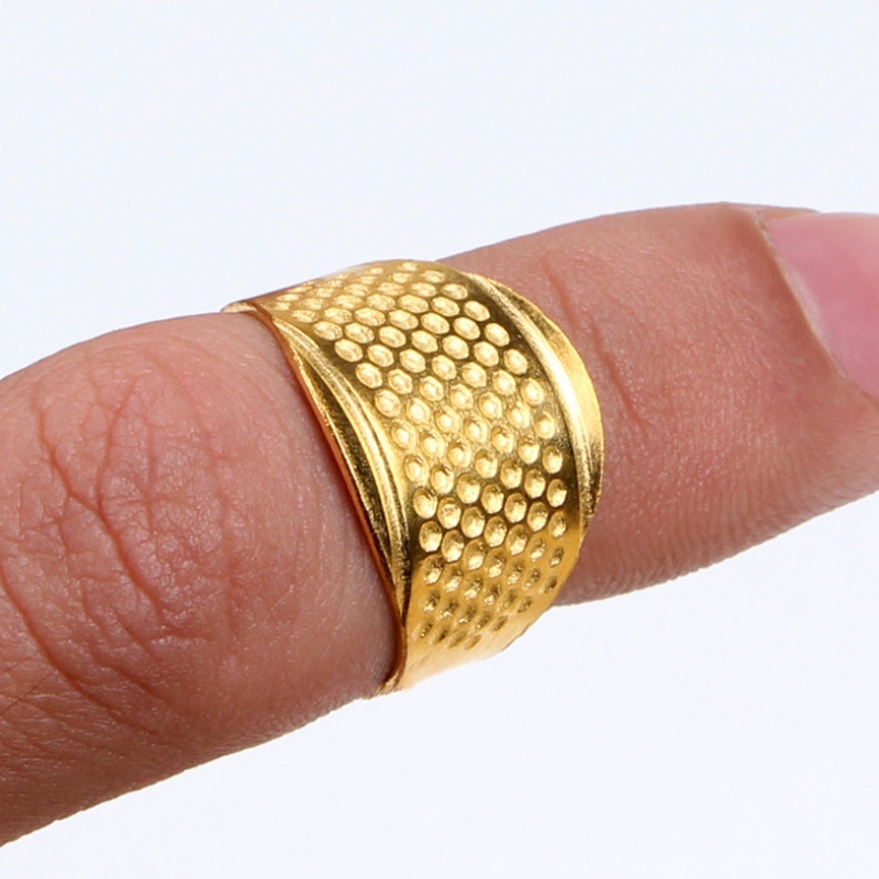 3 قطعة كشتبان المعادن الخياطة  - مراجعة Sewing Thimble Metal وسعره