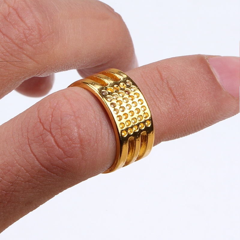 3 قطعة كشتبان المعادن الخياطة  - مراجعة Sewing Thimble Metal وسعره