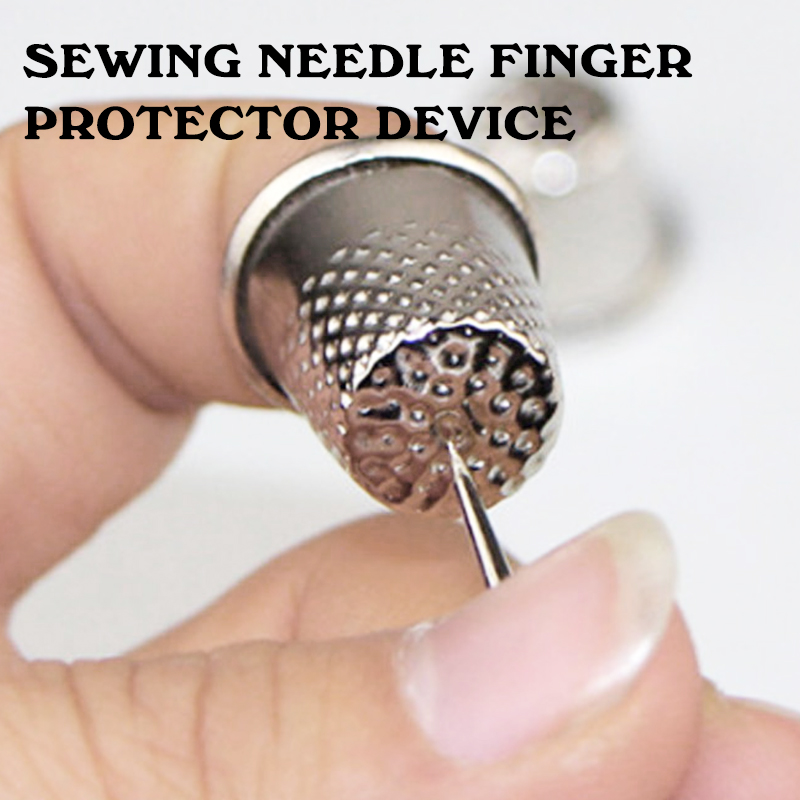 3 قطعة كشتبان المعادن الخياطة  - مراجعة Sewing Thimble Metal وسعره