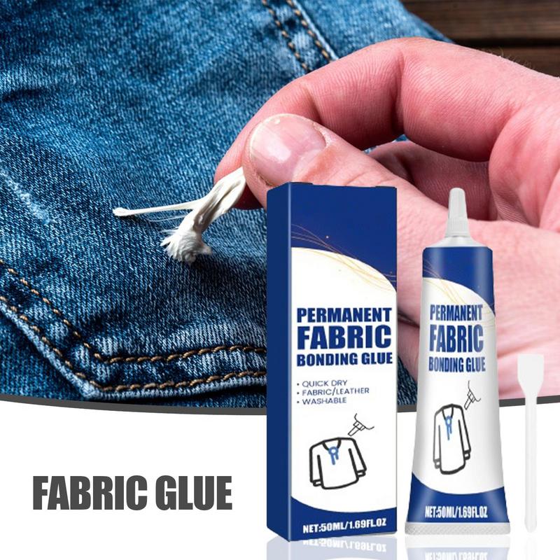 واضح لاصق قوي مقاوم للماء الغر - مراجعة Fabric Glue Bond وسعره