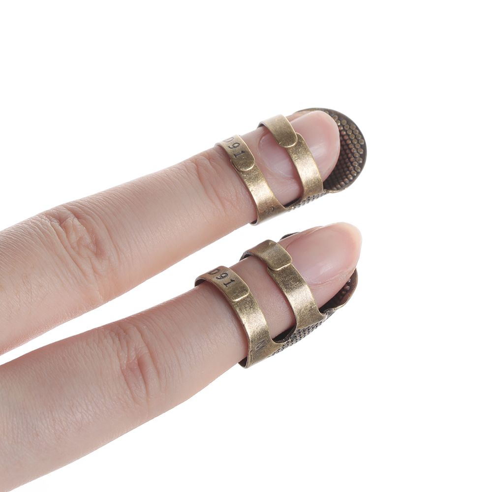 Home Crafts بها بنفسك الحرف ال - مراجعة Sewing Thimble Metal وسعره