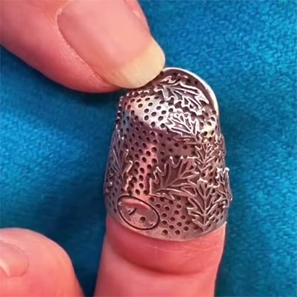 المعادن المفتوحة مسمار الجوزة  - مراجعة Sewing Thimble Metal وسعره