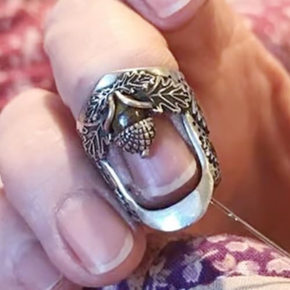المعادن المفتوحة مسمار الجوزة  - مراجعة Sewing Thimble Metal وسعره