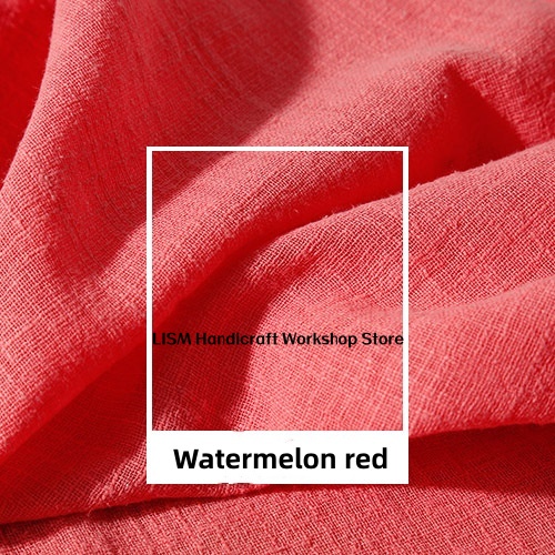 نسيج كتان طبيعي مغسول بألوان م - مراجعة Textile For Sewing وسعره