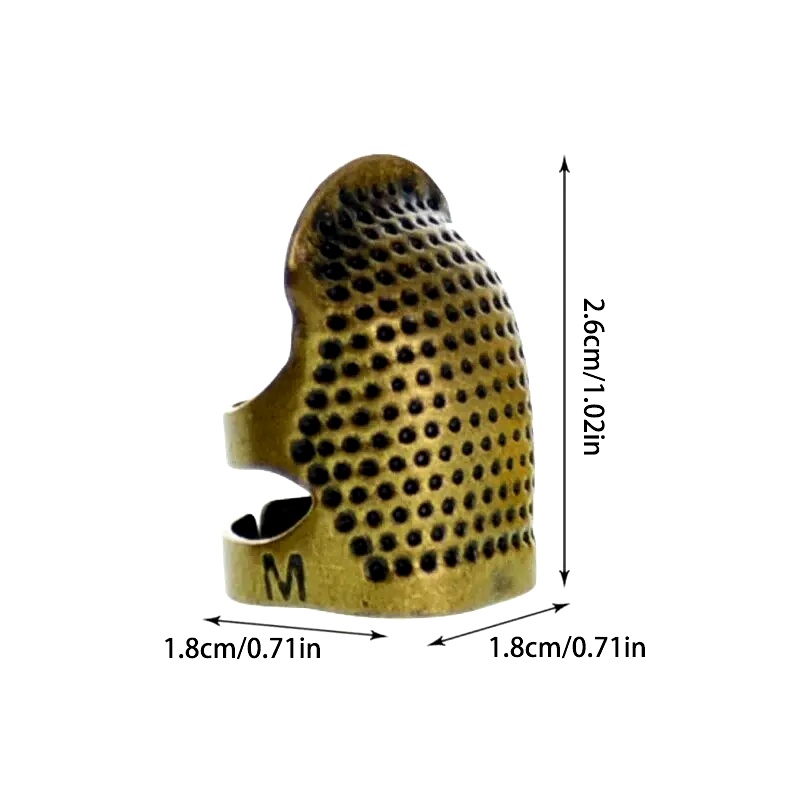 خاتم خياطة قابل للتعديل بتصميم - مراجعة Sewing Thimble Metal وسعره