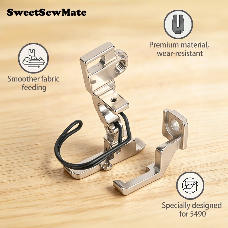 قدم ضغط للتحشية طراز 5490 B152 - مراجعة Sewing Hemming وسعره