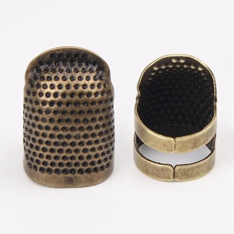 2 قطعة كشتبان النحاس الخياطة ا - مراجعة Sewing Thimble Metal وسعره