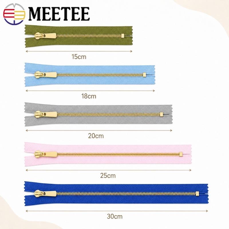 5 قطع 3 #   سحّابات معدنية بطو - مراجعة Textile For Sewing وسعره
