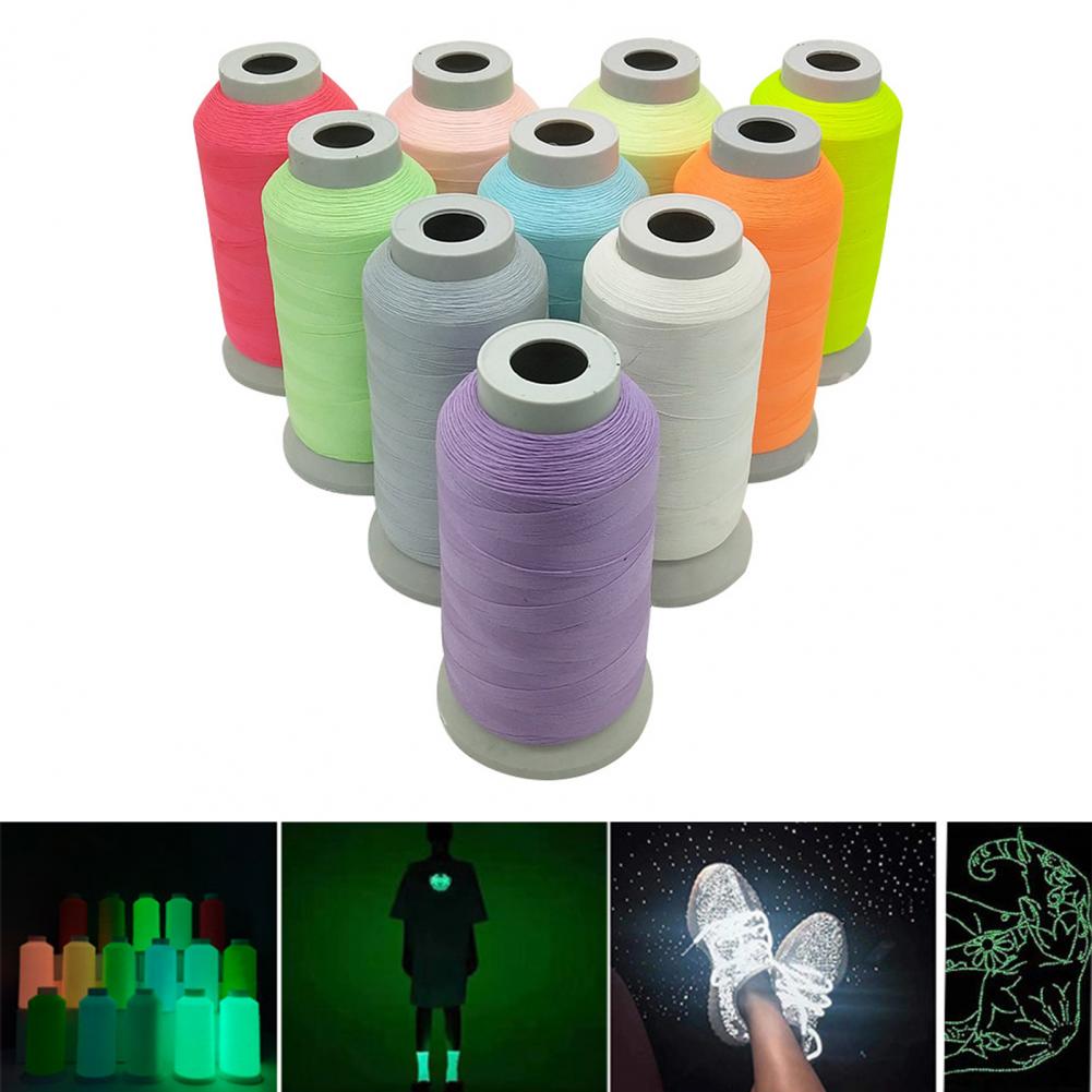 1 لفة خيط غزل التطريز يتوهج في - مراجعة Sewing Recycling وسعره