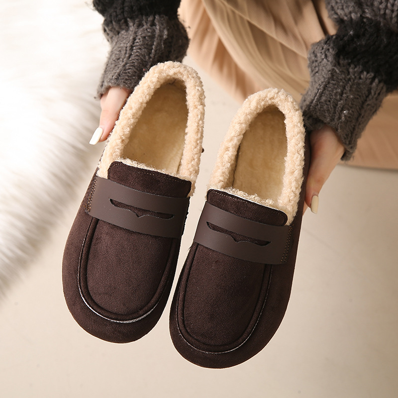 أحذية نسائية دافئة بنعل ناعم م - مراجعة Sewing Fleece وسعره