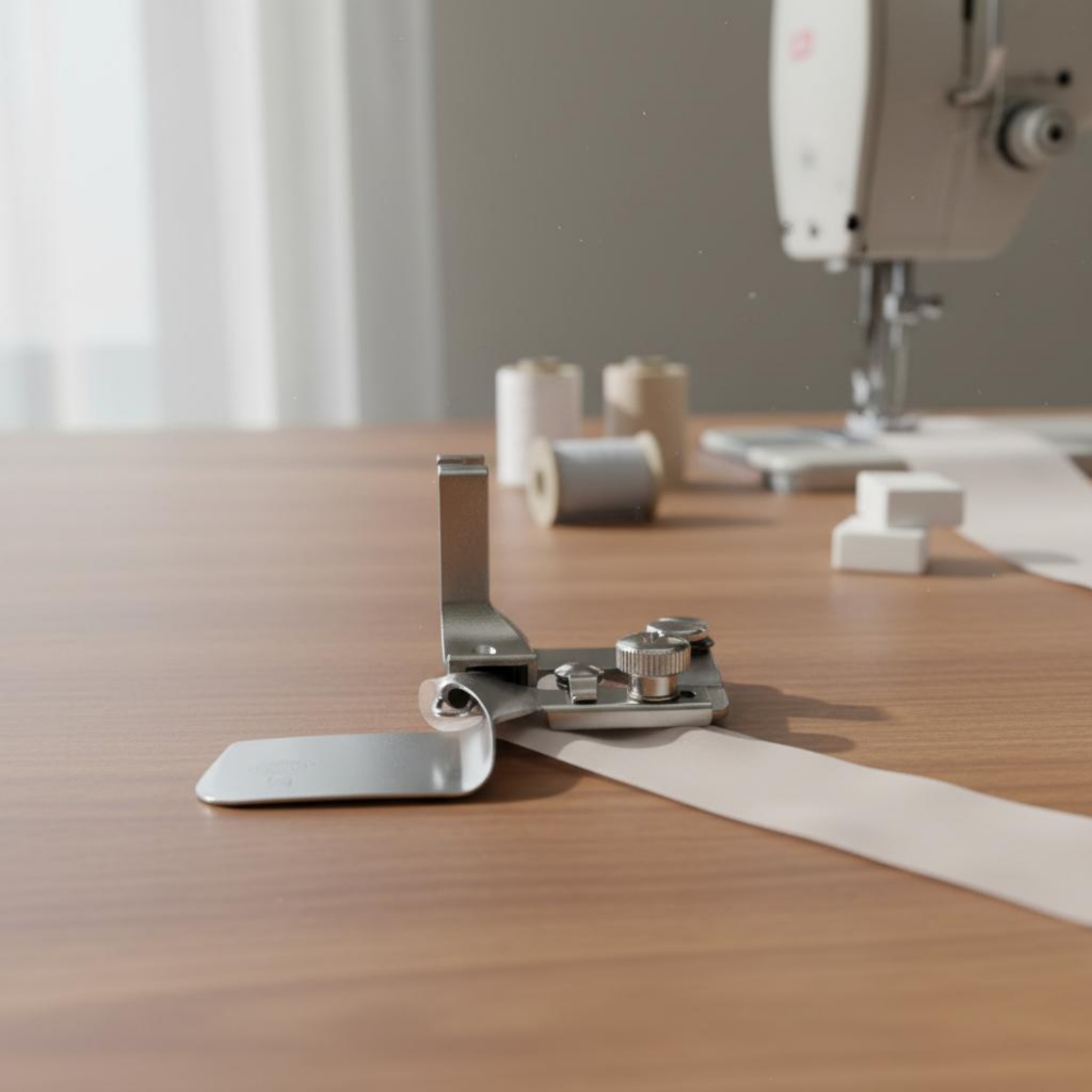 قدم مكبس حاشية منحنية متينة، ق - مراجعة Sewing Hemming وسعره