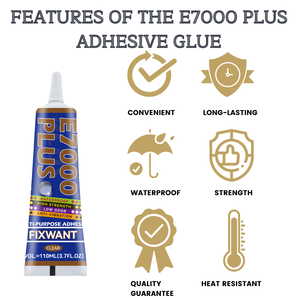 غراء E7000 PLUS متعدد الأغراض  - مراجعة Fabric Glue Bond وسعره